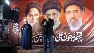 سید محمد حسینی معاون‌ پارلمانی دولت شهید آیت الله رییسی در جمع مردم نازی آباد تهران