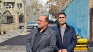 روایت کاشانی پور از عملیات آسفالت ریزی کوچه اقاقیا